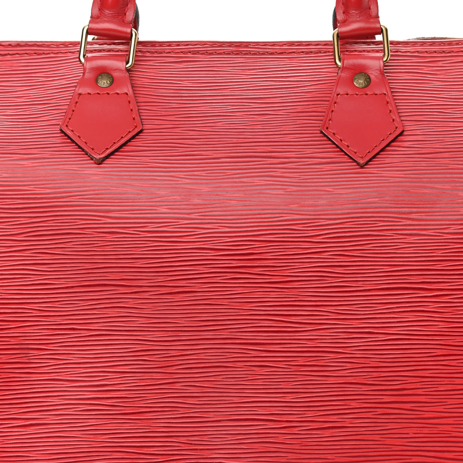 Louis Vuitton Epi Speedy 30 Castillan Red 8 of 11