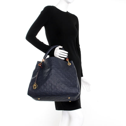 Louis Vuitton Empreinte Artsy MM Marine Rouge 2 of 7