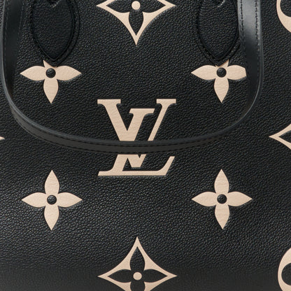 Louis Vuitton Empreinte Monogram Giant Onthego MM Black Beige 7 of 10