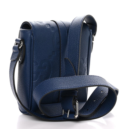 Gucci Piuma Calfskin Jumbo GG Embossed Small Messenger Bag Royale 3 of 8