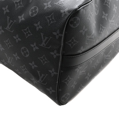 Louis Vuitton Monogram Eclipse Keepall Bandouliere 45 9 of 9
