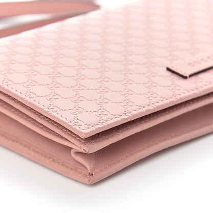 Gucci Microguccissima Crossbody Wallet Soft Pink 6 of 7