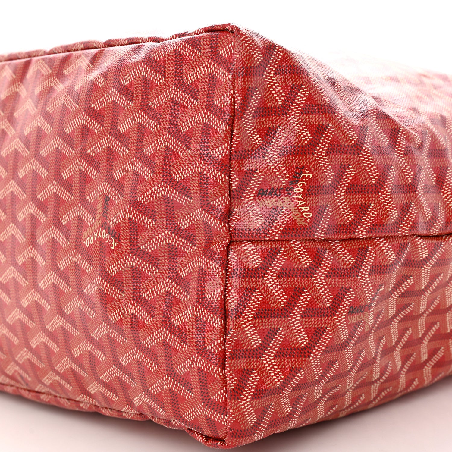 Goyard Goyardine Saint Louis GM Red 9 of 24