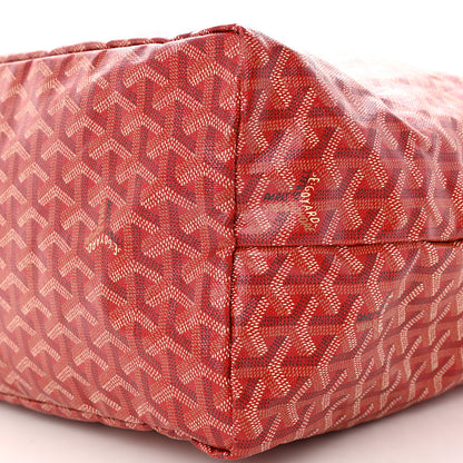 Goyard Goyardine Saint Louis GM Red 9 of 24