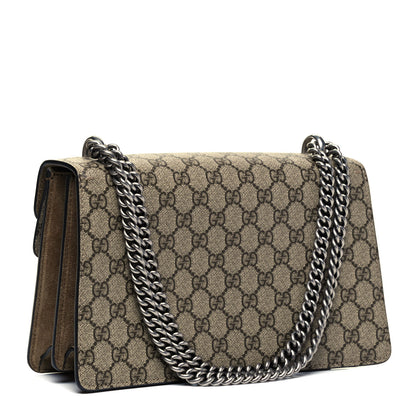 Gucci GG Supreme Monogram Small Dionysus Shoulder Bag Taupe 3 of 9