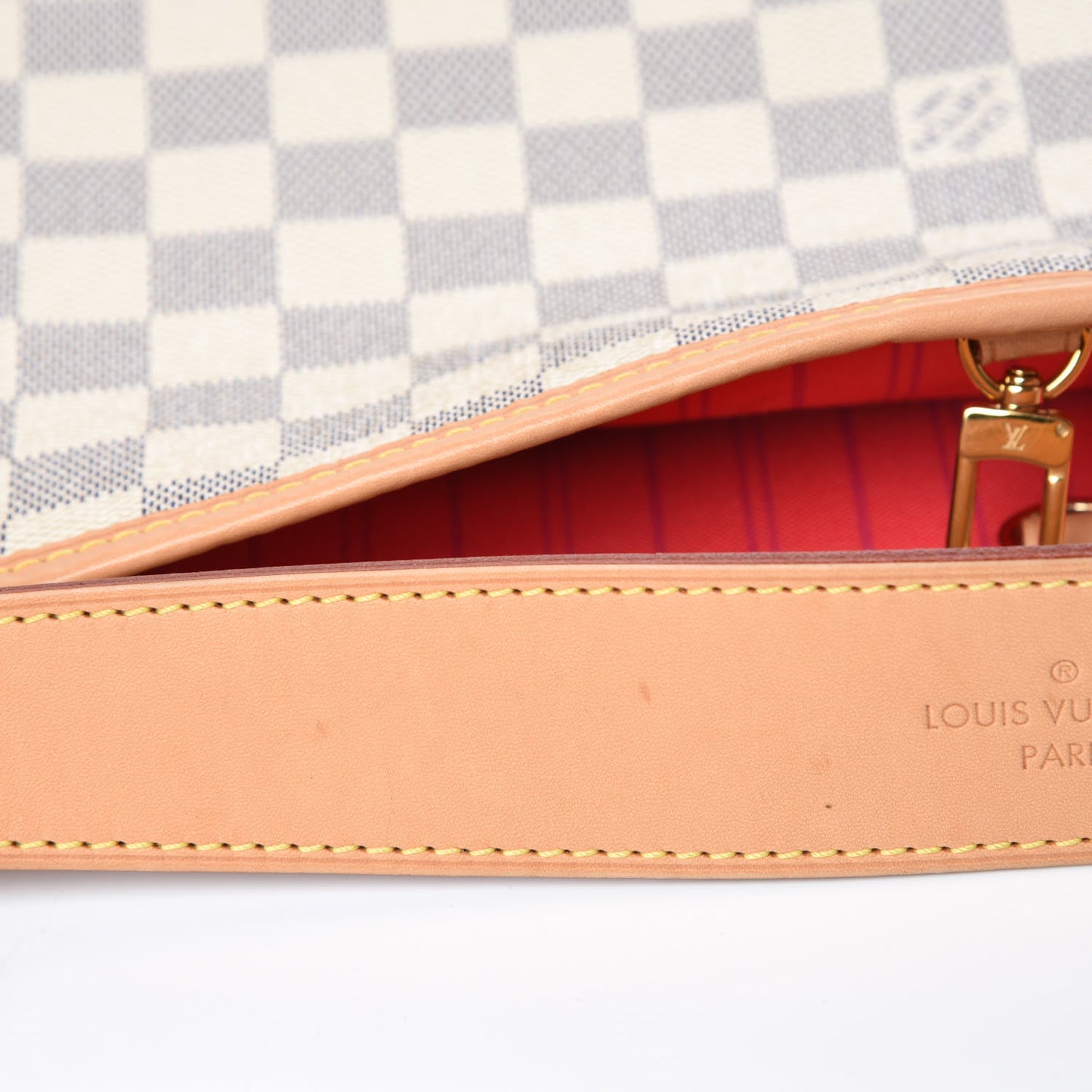 Damier Azur Delightful MM Pink
