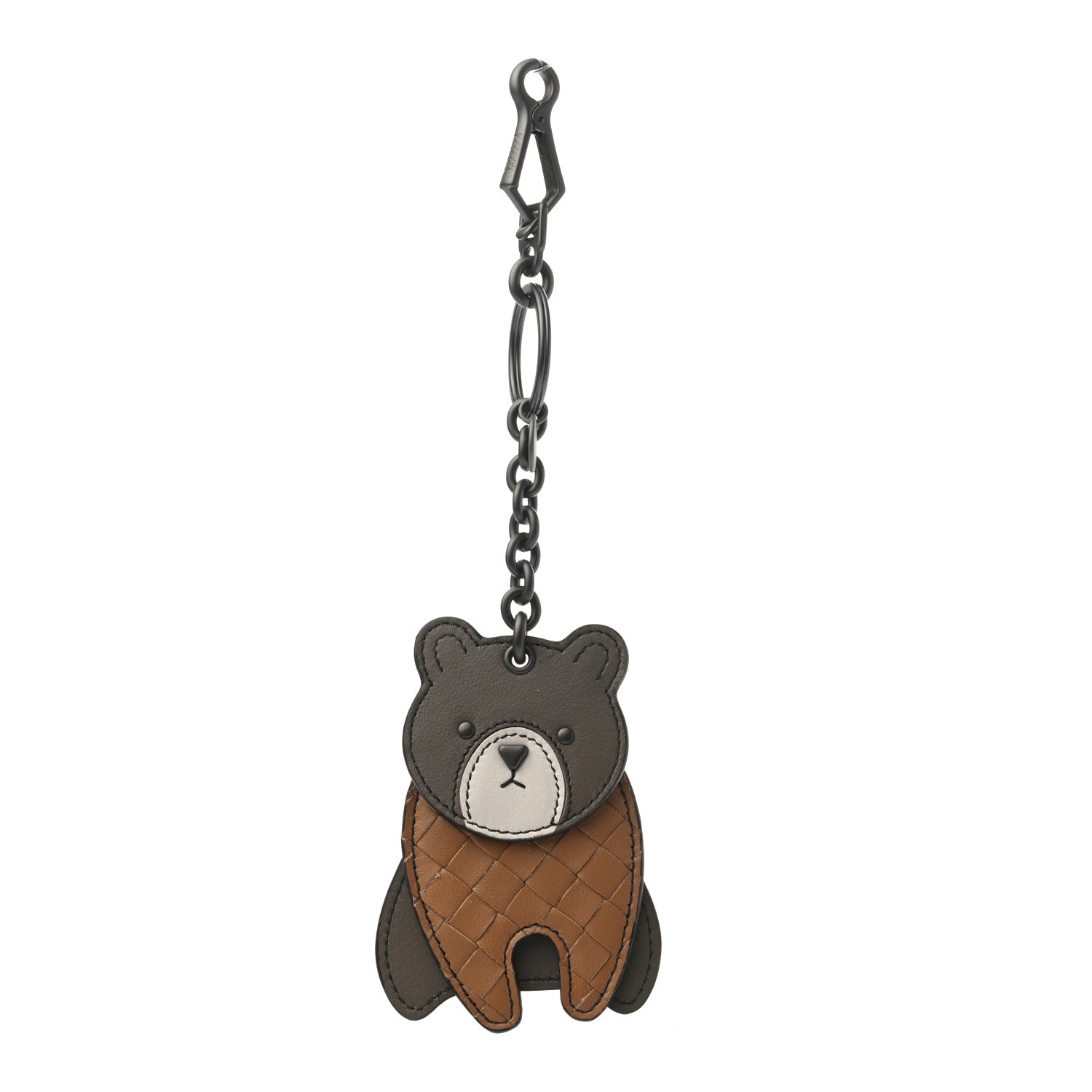 Bottega Veneta Nappa Intrecciato Bear Charm Multicolor 1 of 4