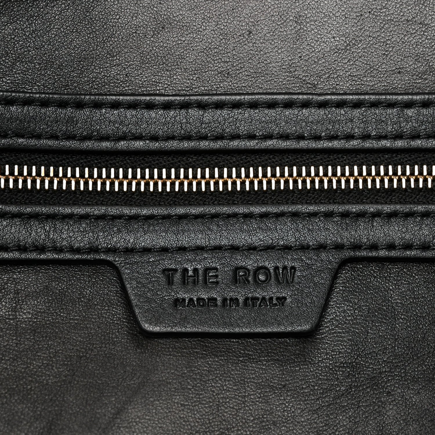 The Row Calfskin N/S Allie Bag Black 6 of 12