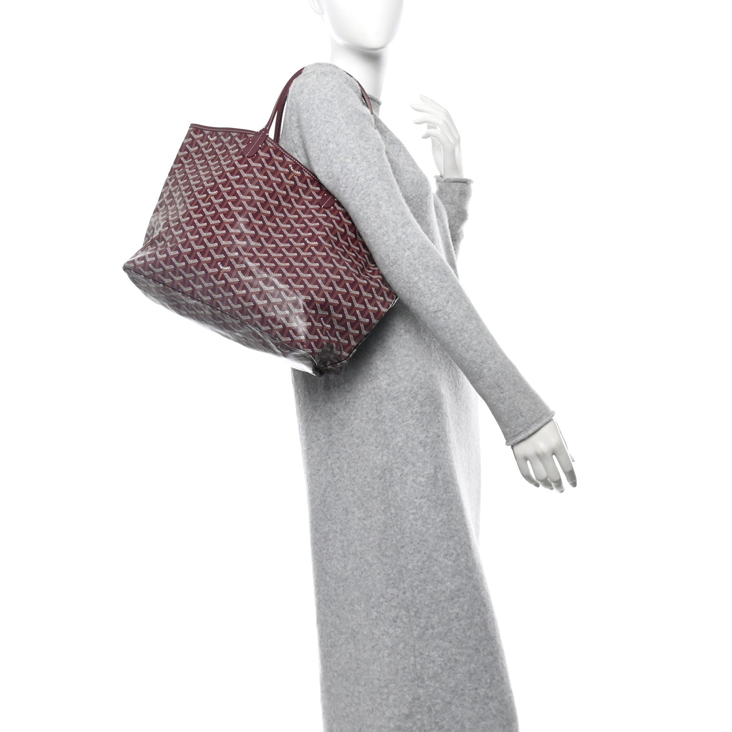 Goyard Goyardine Saint Louis PM Bordeaux 2 of 11