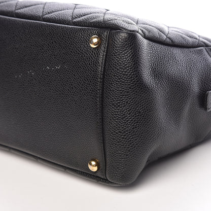 Chanel Caviar Quilted Petit Timeless Tote PTT Black 12 of 13