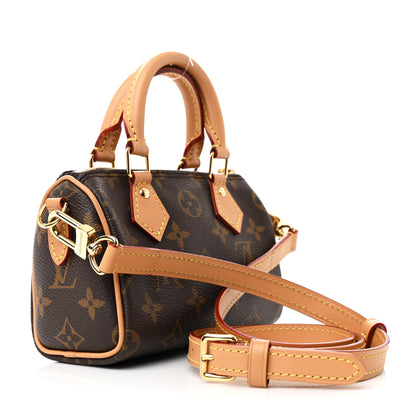 Louis Vuitton Monogram Nano Speedy Bandouliere 3 of 11