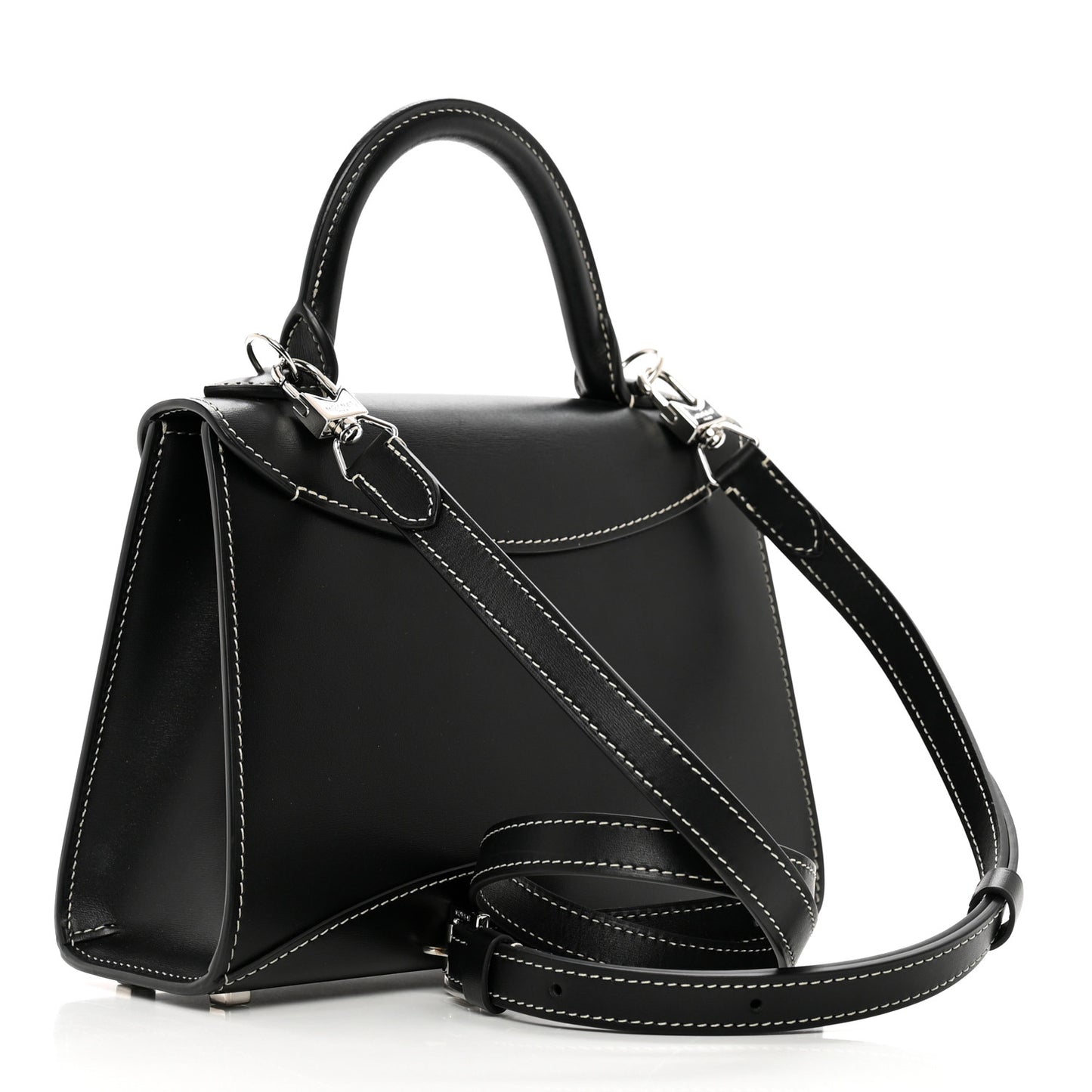 Box Calfskin Gabrielle BB Black