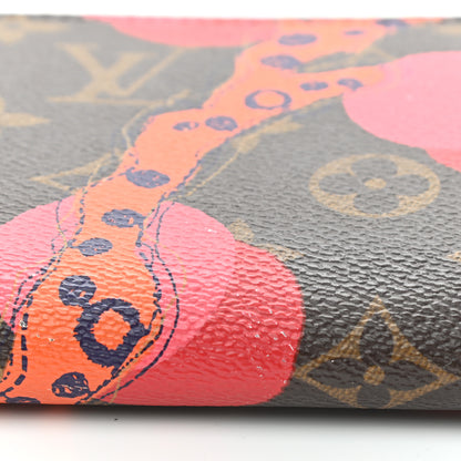 Louis Vuitton Monogram Ramages Zippy Wallet 9 of 13