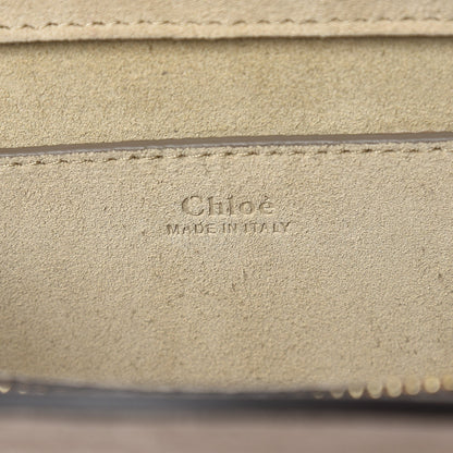 Chloe Calfskin Suede Small Pixie Bag Motty Grey 6 of 8