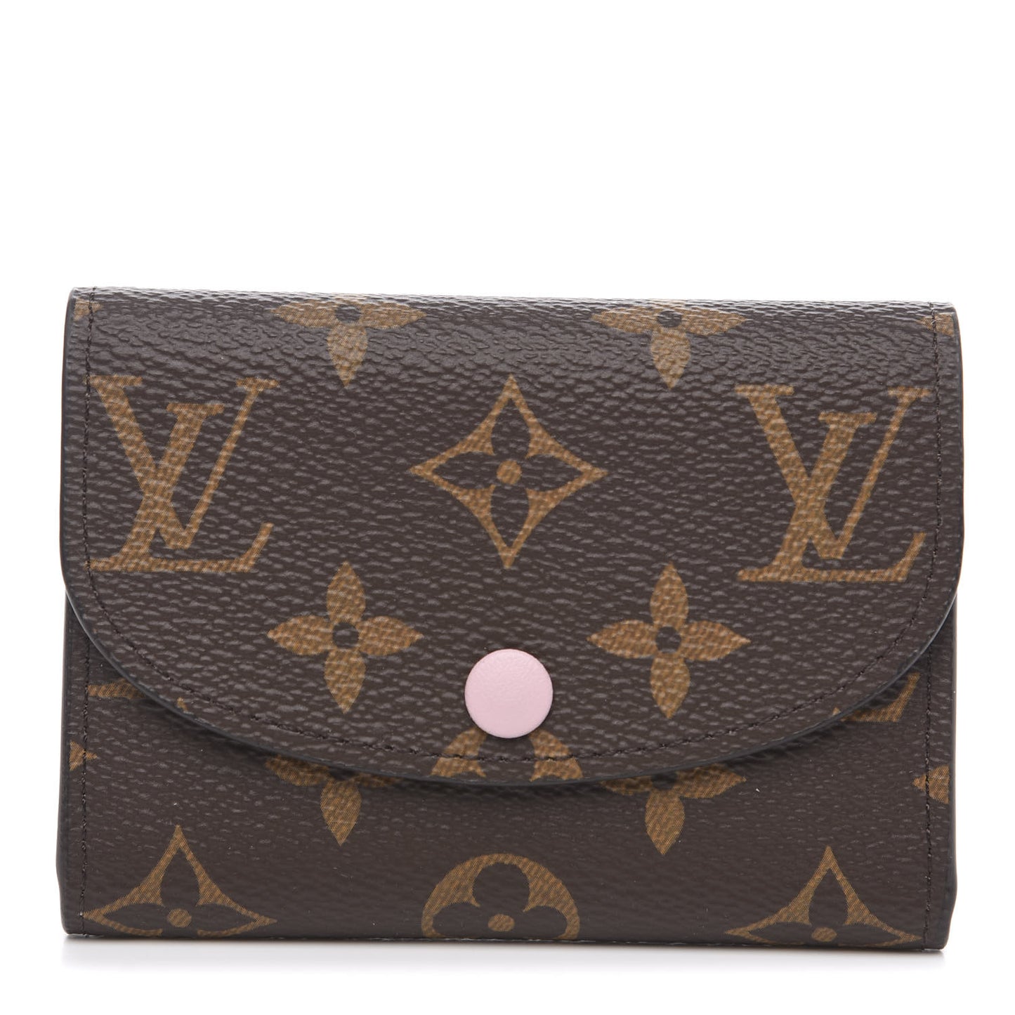 Monogram Rosalie Coin Purse Rose Ballerine