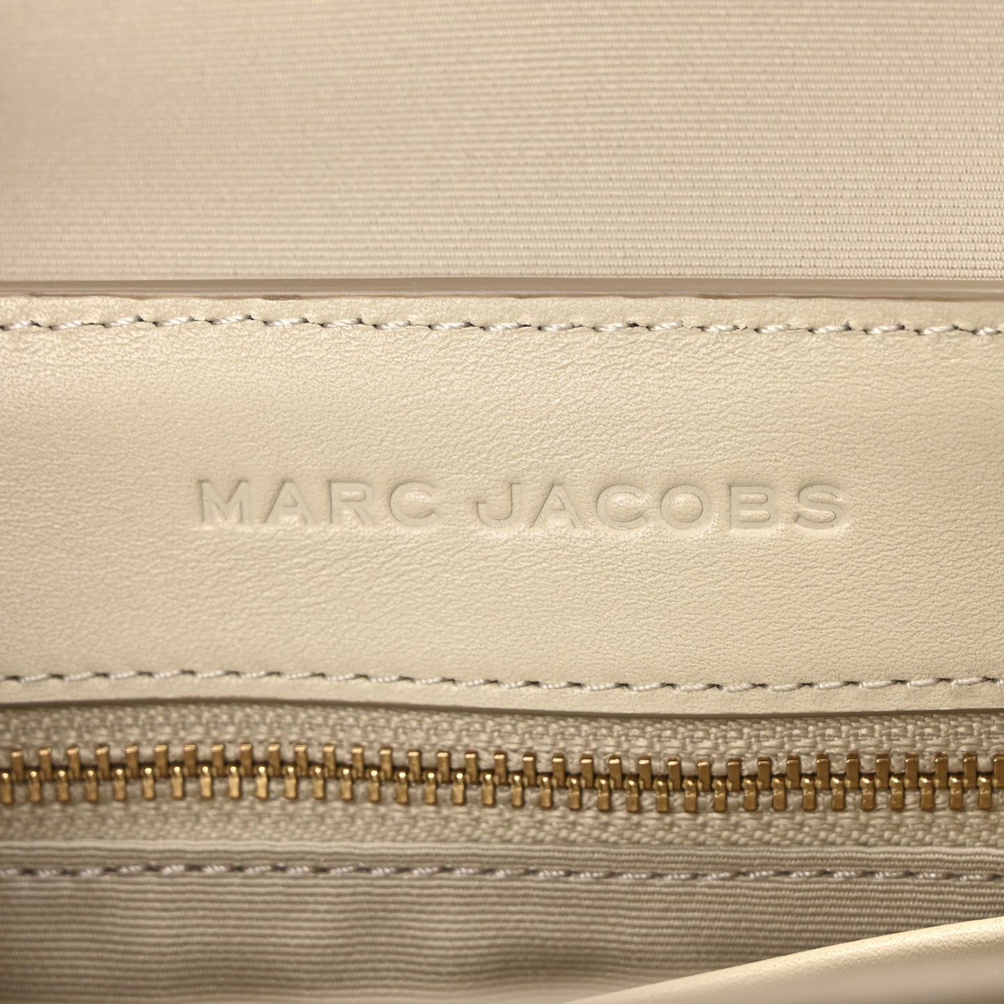 Calfskin Large The Covered J Marc Saddle Bag Cloud White