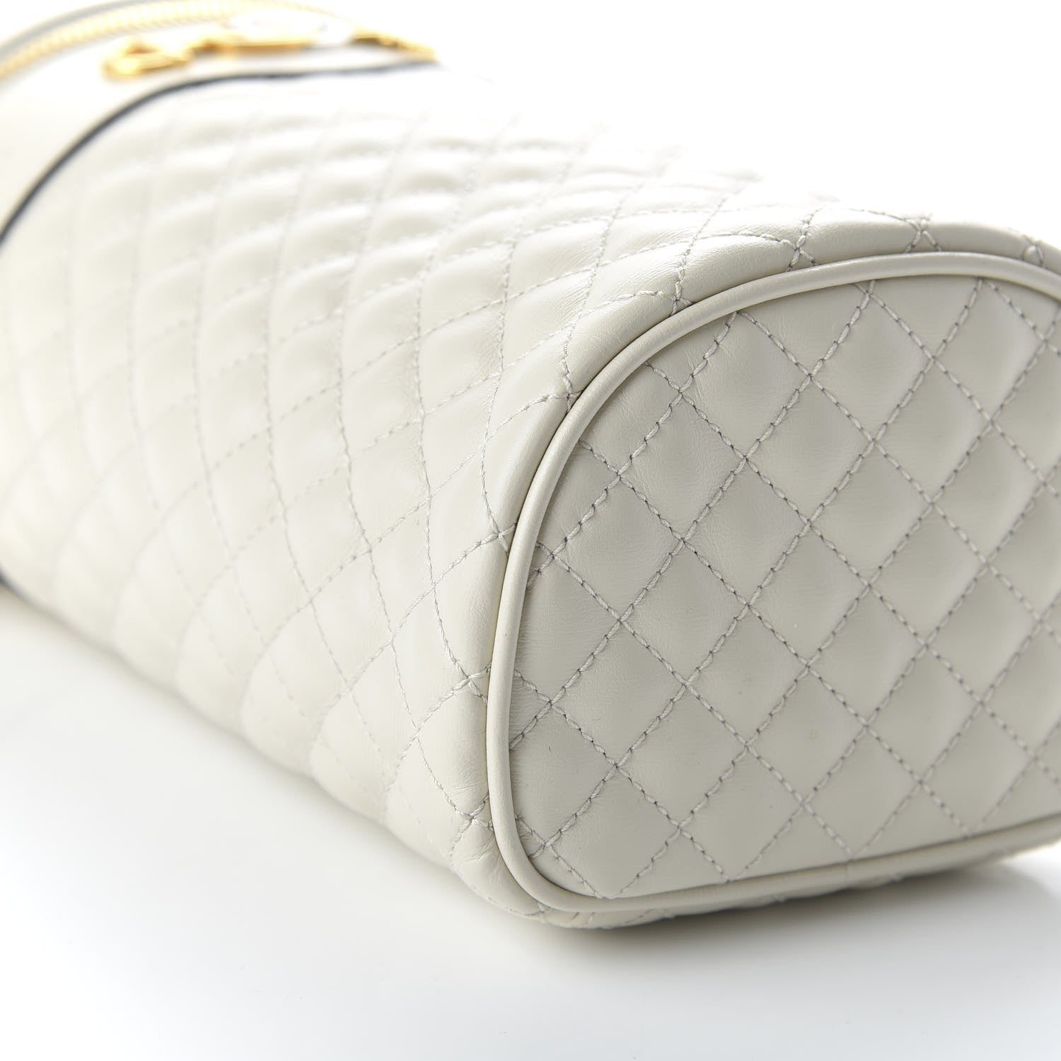 Gucci Calfskin Trapuntata Zumi Belt Bag Off White 6 of 11