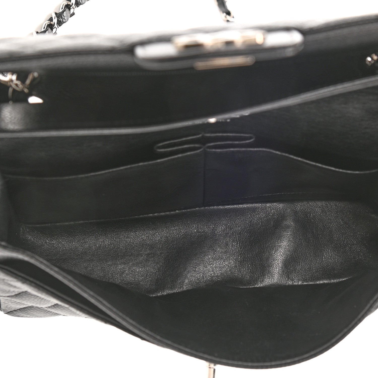 Chanel Caviar Quilted Small Double Flap Black 5 of 9