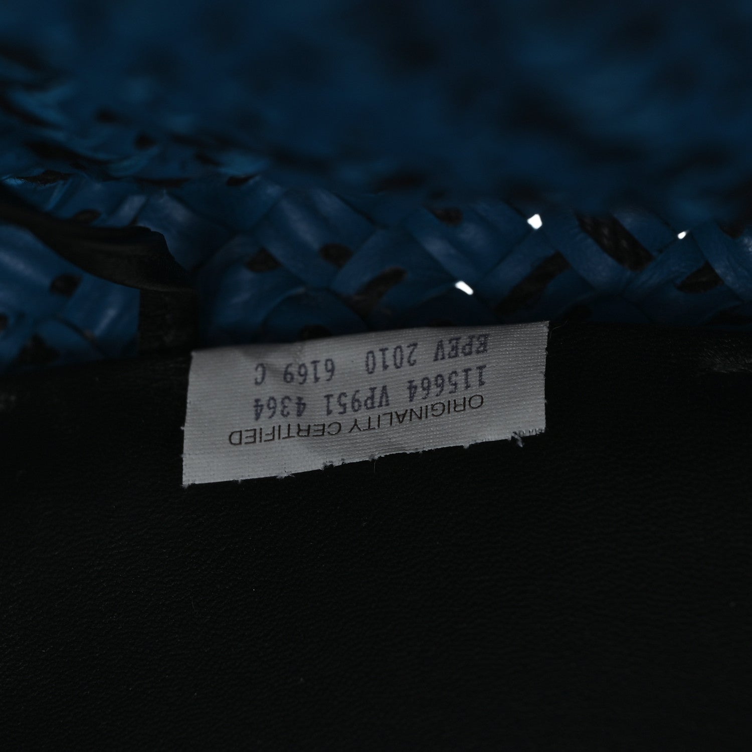 Bottega Veneta Nappa Intrecciato Large Cabat Blue Black 8 of 12