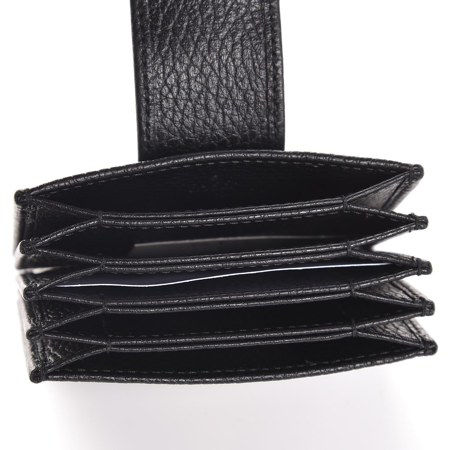Dollar Calfskin GG Marmont Card Case Black