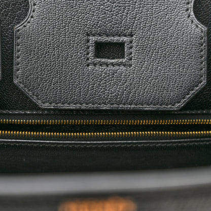 Hermes Chevre de Coromandel Birkin 35 Black 15 of 29