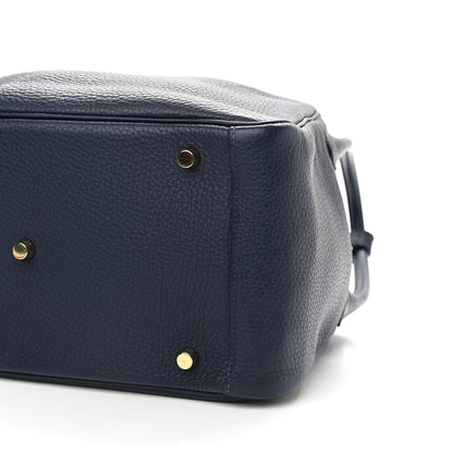 Hermes Taurillon Clemence Lindy 30 Bleu Nuit 10 of 11