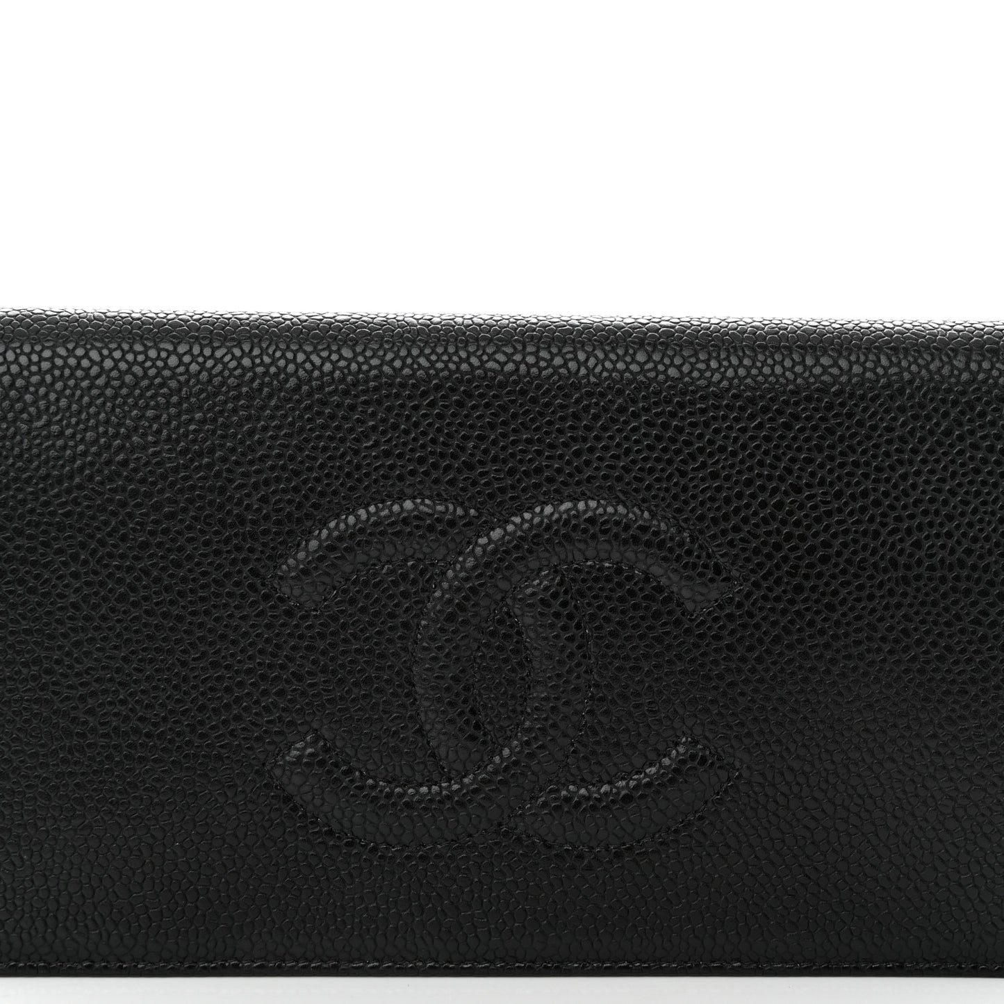 Caviar Timeless CC Yen Wallet Black