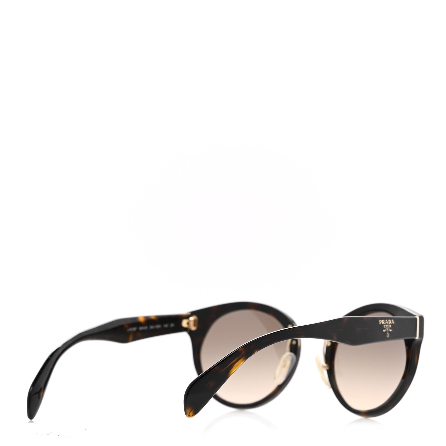 Prada Round Sunglasses SPR 05T Tortoise 4 of 7