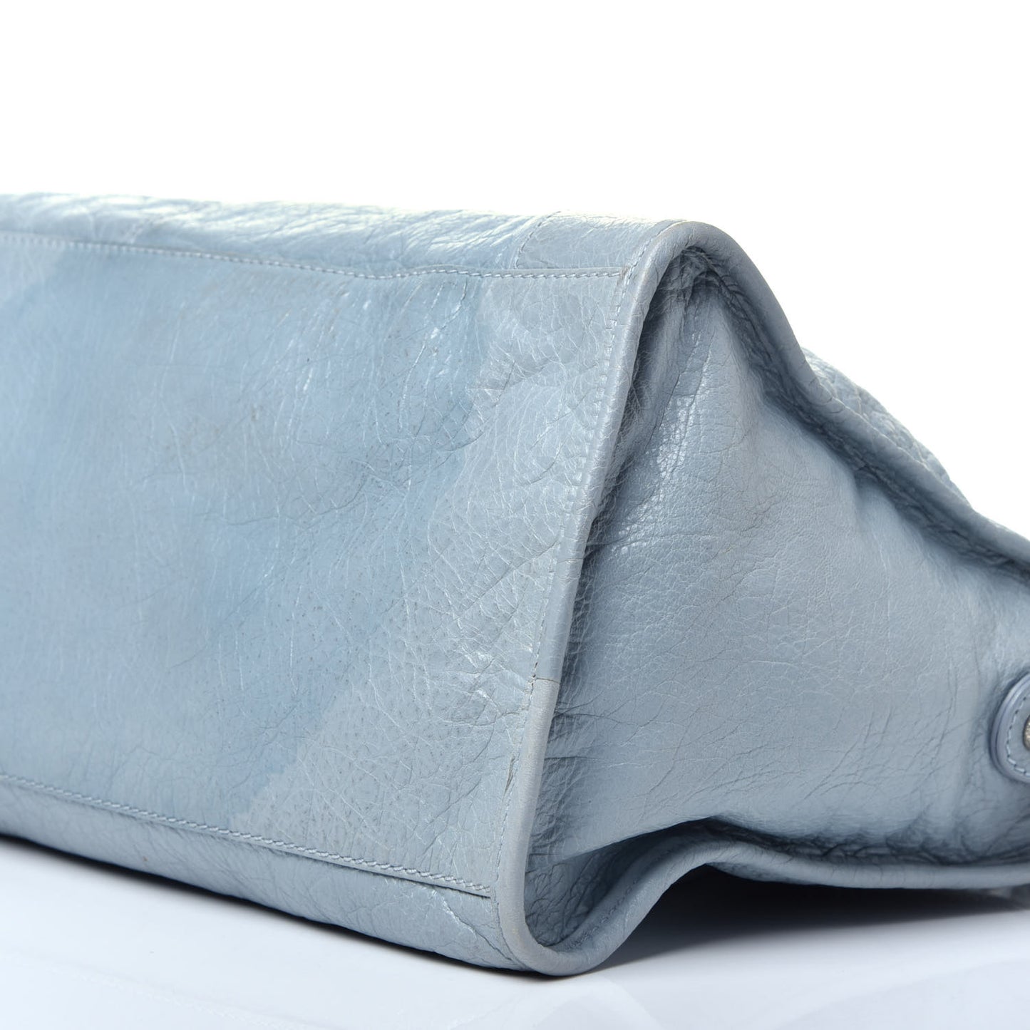 Agneau Giant 12 Silver Hardware Part Time Bleu Opaline