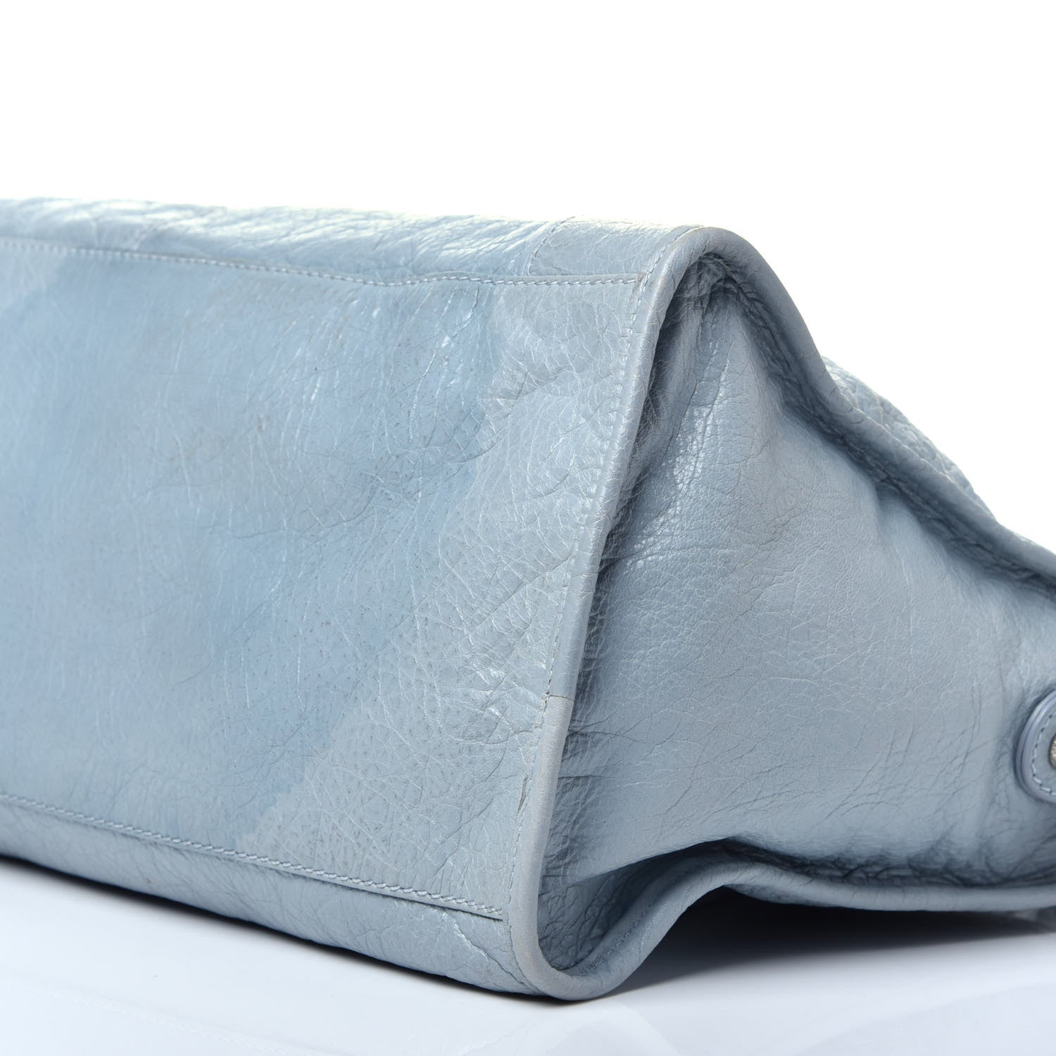 Balenciaga Agneau Giant 12 Silver Hardware Part Time Bleu Opaline 10 of 11