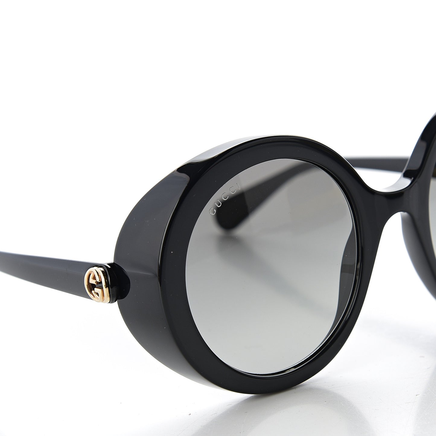 Round Sunglasses GG0367S Black