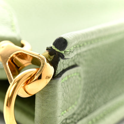 Hermes Taurillon Maurice Evelyne TPM Vert Criquet 11 of 11