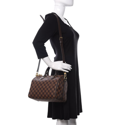 Louis Vuitton Damier Ebene Speedy Bandouliere 25 2 of 10