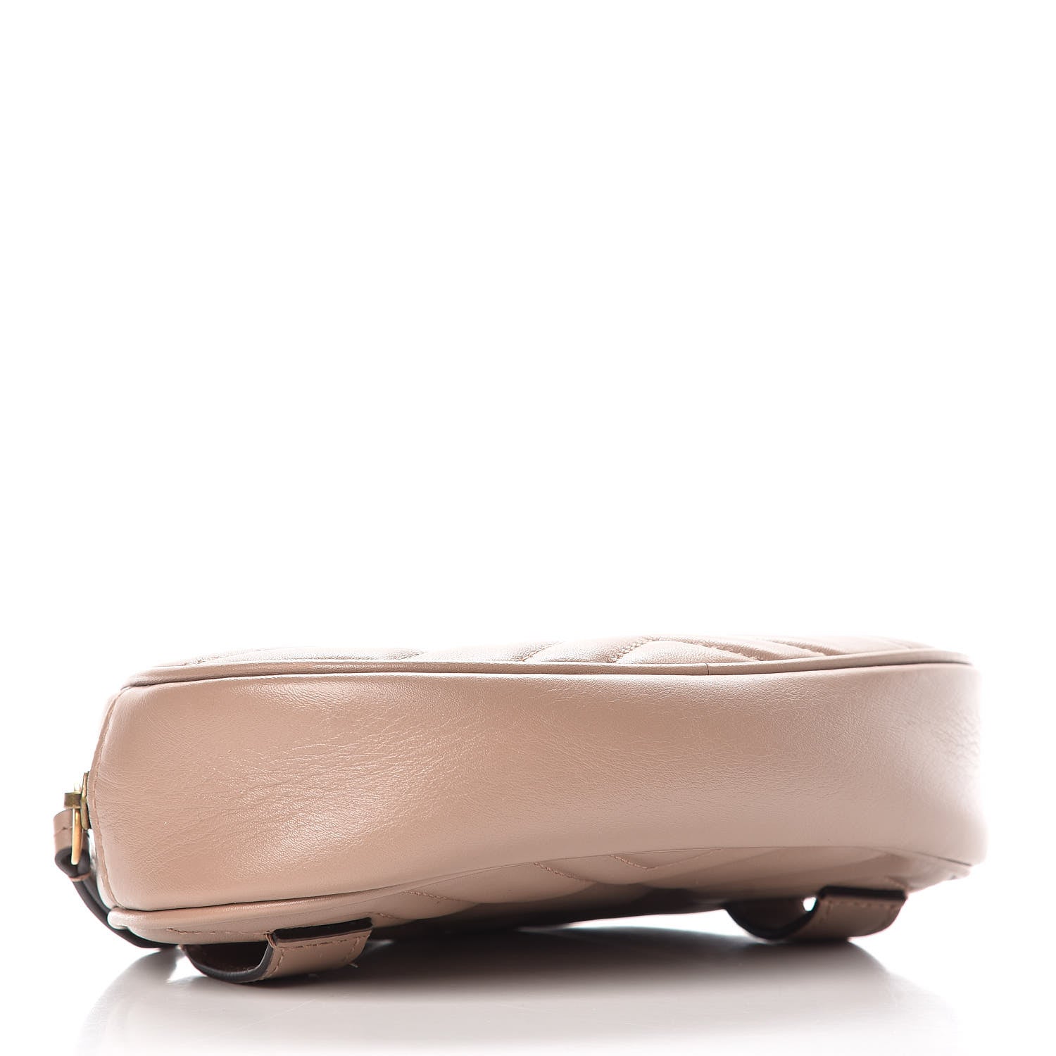 Gucci Calfskin Matelasse GG Marmont Belt Bag 75 30 Porcelain Rose 4 of 10