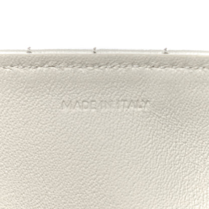 Celine Calfskin Quilted Medium C Bag White 10 of 14
