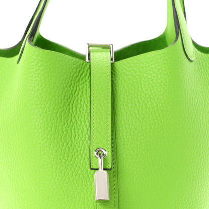 Hermes Taurillon Clemence Picotin Lock 18 PM Granny 8 of 11