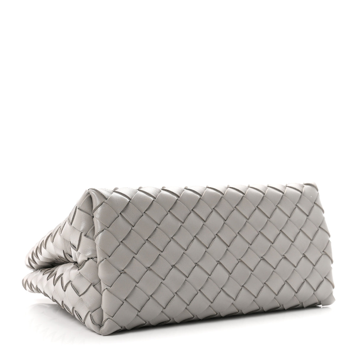 Bottega Veneta Nappa Intrecciato Small Andiamo Shoulder Bag Sterling 4 of 9