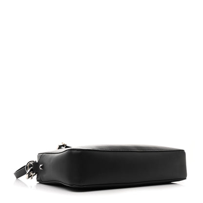 Valentino Garavani Calfskin VLTN Print Crossbody Bag Black 4 of 9