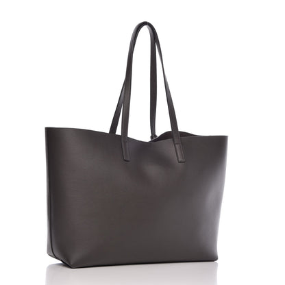Saint Laurent Calfskin Large Shopping Tote Storm 4 of 10