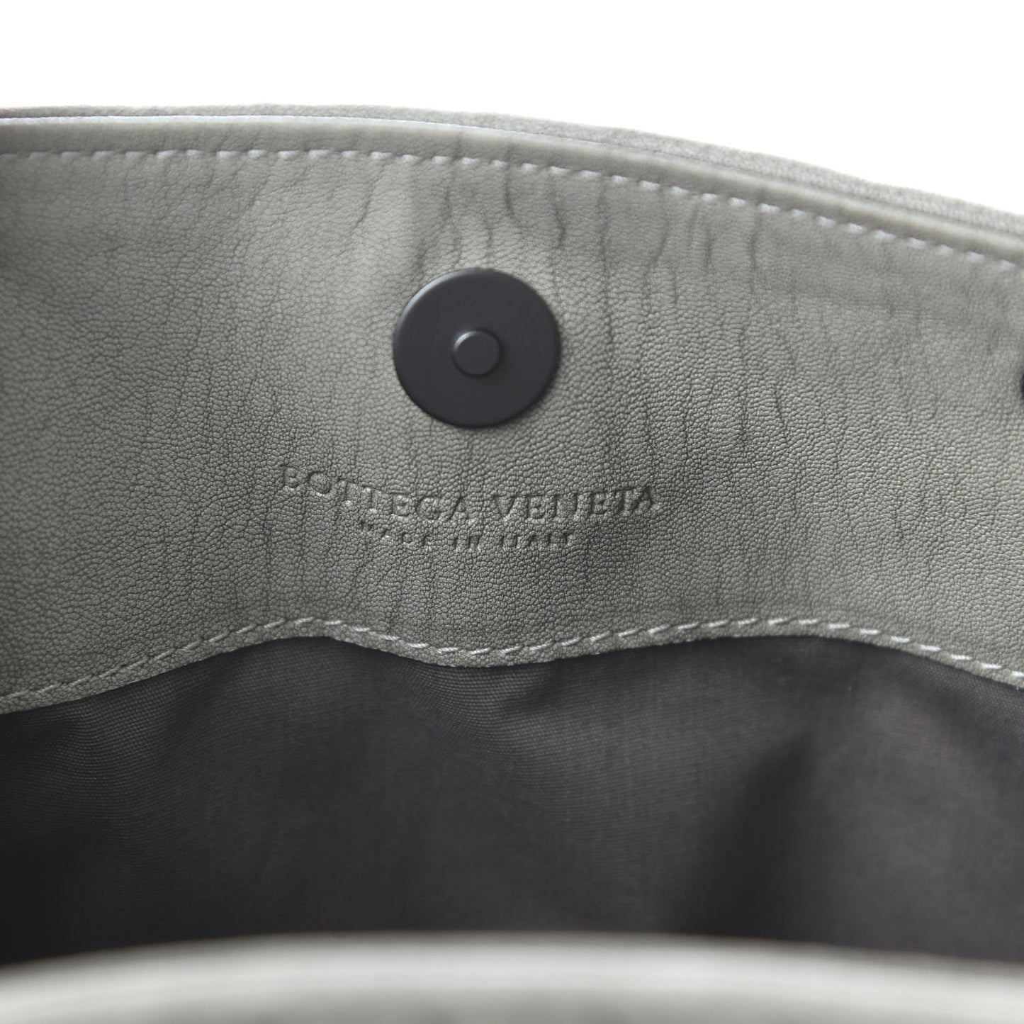 Nappa Intrecciato Woven Tote Fume Cement