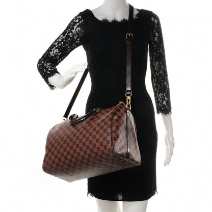 Louis Vuitton Damier Ebene Speedy Bandouliere 35 10 of 17