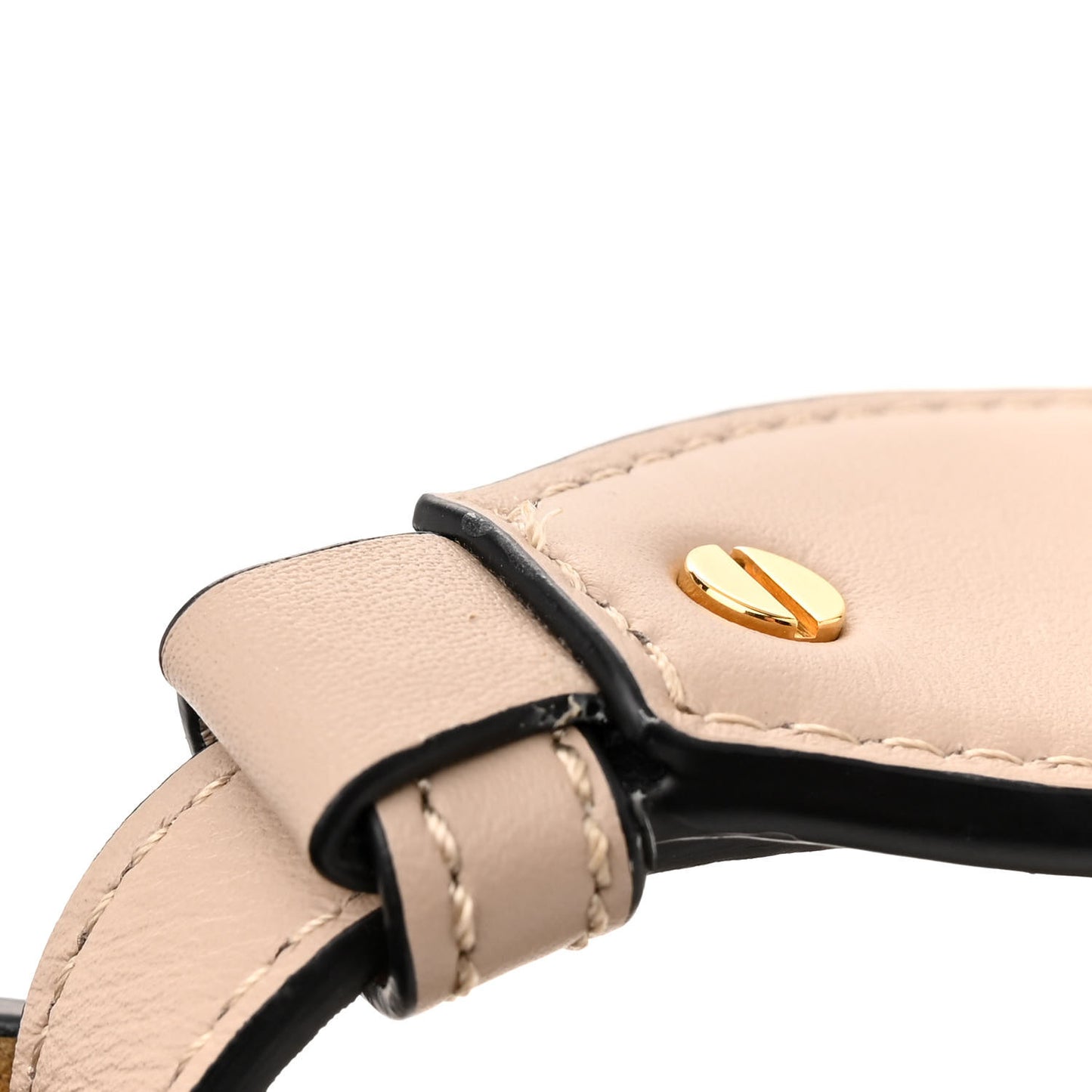 Calfskin Jacquard Mini Gate Dual Bag Sand