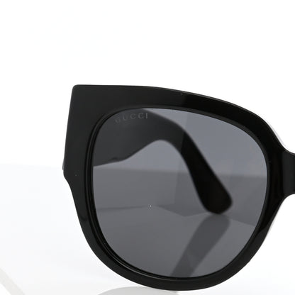 Gucci Acetate Square Frame Sunglasses GG0142SA Black 14 of 14
