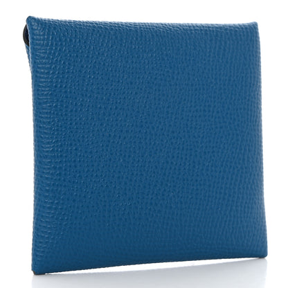 Hermes Epsom Bastia Coin Purse Bleu Paon Colvert 3 of 8