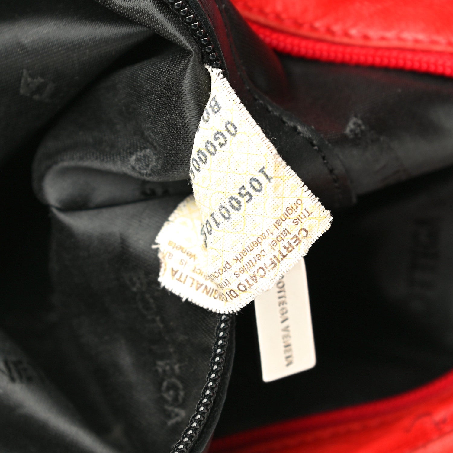 Bottega Veneta Nappa Intrecciato Shoulder Bag Red 6 of 12