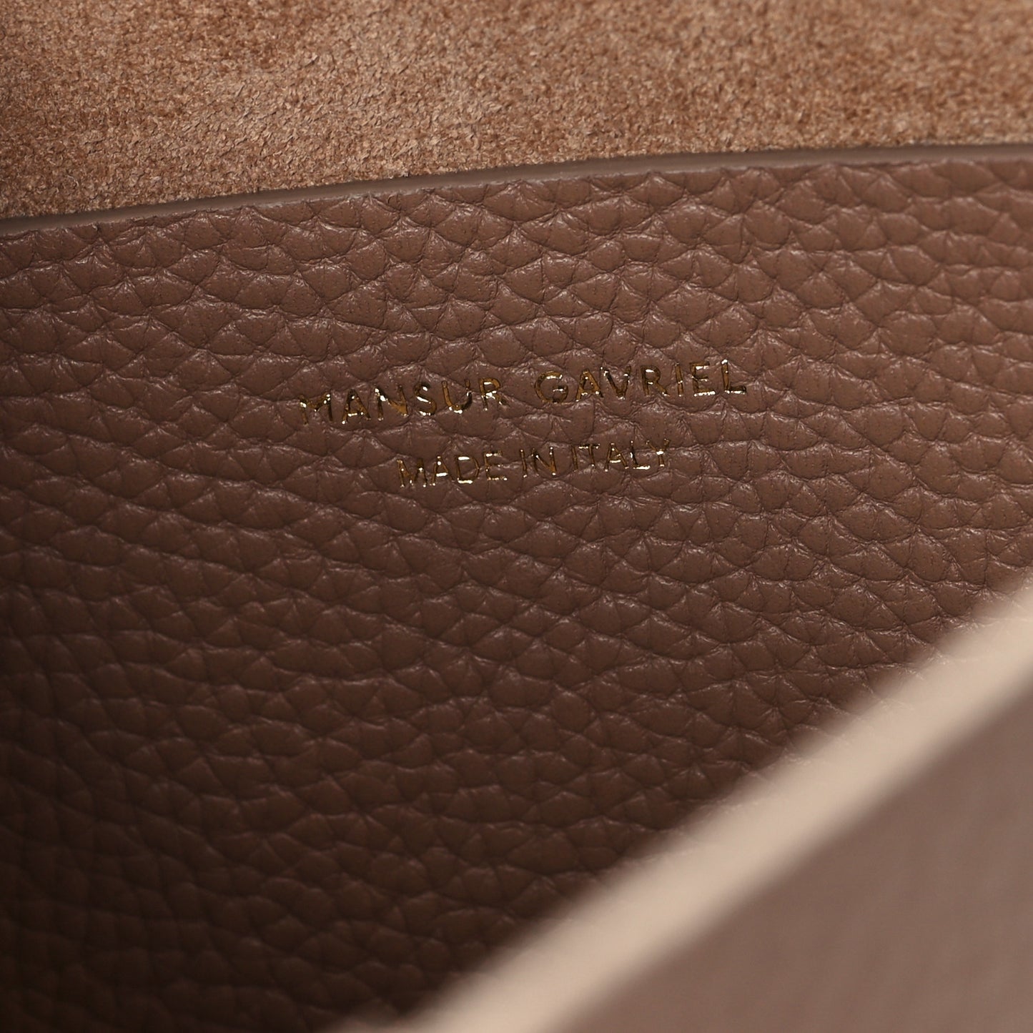 Pebbled Calfskin Small Everyday Cabas Biscotto