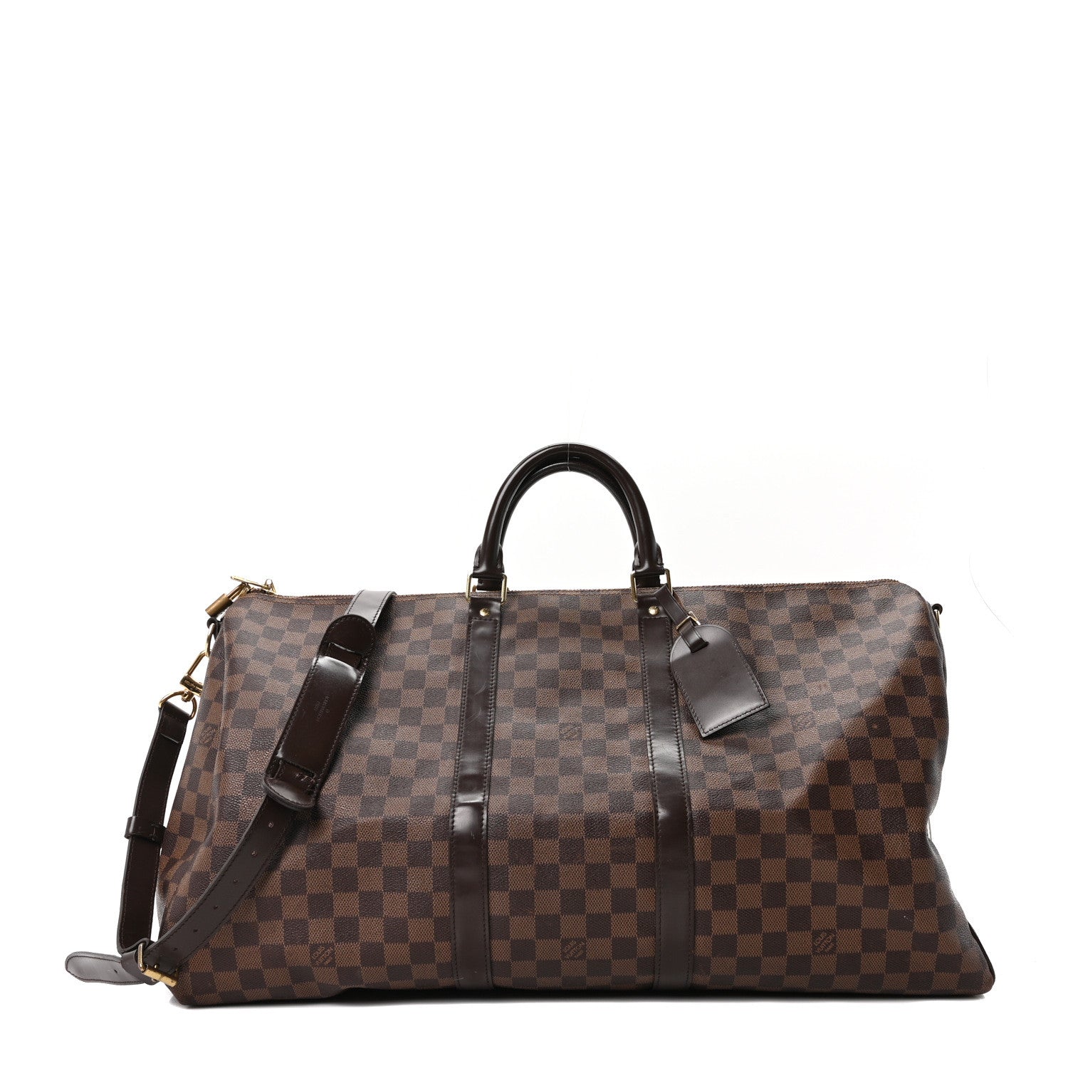 Louis Vuitton Damier Ebene Keepall 55 1 of 16