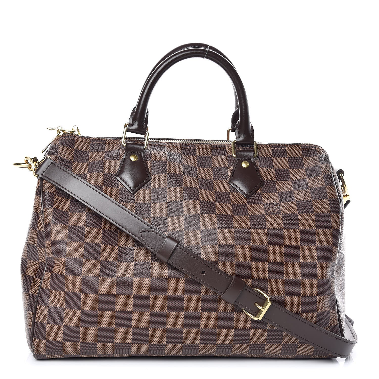 Louis Vuitton Damier Ebene Speedy Bandouliere 30 1 of 10
