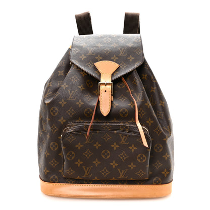 Louis Vuitton Monogram Montsouris GM Backpack 1 of 9