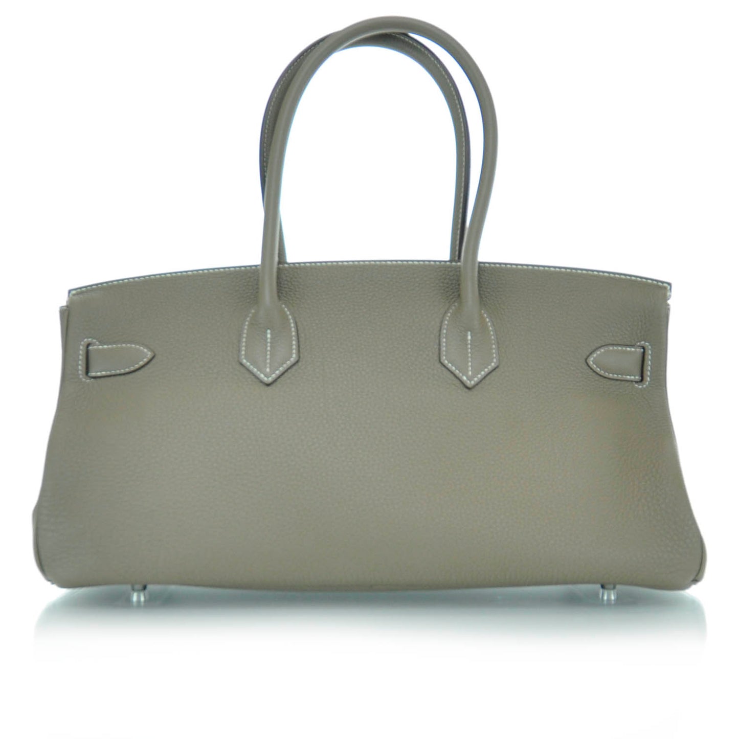 Taurillon Clemence JPG Shoulder Birkin II 42 Etoupe